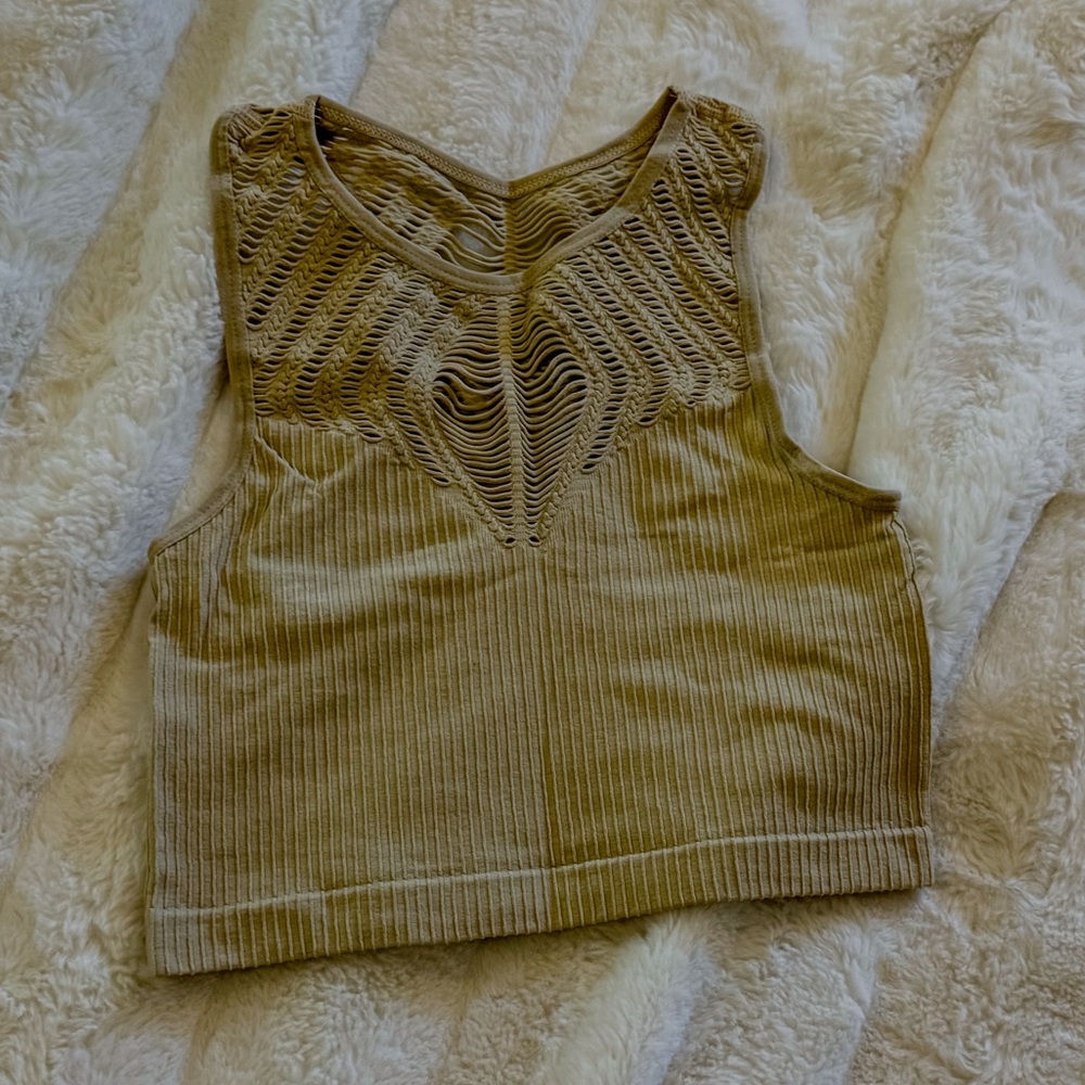 Sleeveless Crop/Bralette Top
